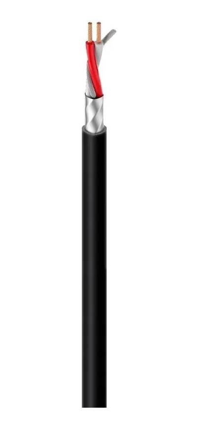 Cable 2 × 0,22 mm² Cu estañado · Pantalla Al + Cuerda de descarga Cu estañado — Conduplast