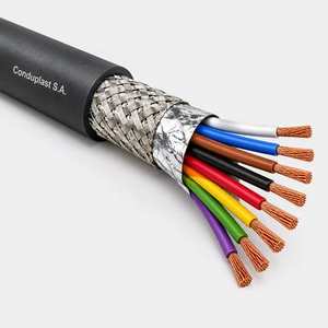 Cable 8 x 0,35 mm² · Malla Cu Estañado + Pantalla Al — Conduplast