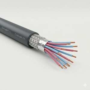 Cable 13 x 0,50 mm² · Malla Cu Estañado + Pantalla Al — Conduplast