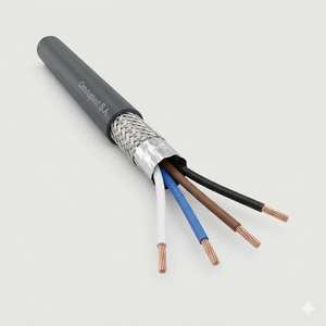 Cable 4 x 0,50 mm² · Malla Cu Estañado + Pantalla Al — Conduplast