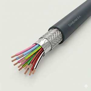 Cable 15 x 0,50 mm² · Malla Cu Estañado + Pantalla Al — Conduplast